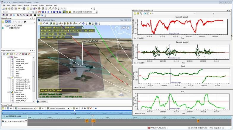 AGI: New STK Product Supports Aircraft Flight Test and Evaluation Process